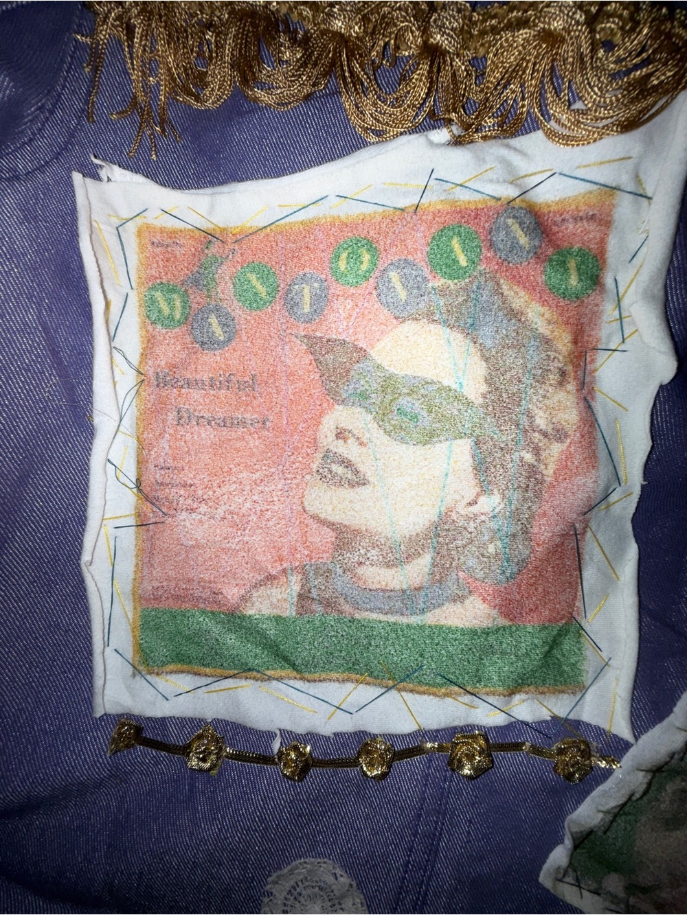 Guess USA Purple denim custom by Marion G Nuernberg - Picture 15 of 15
